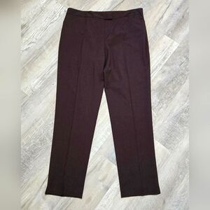 Lafayette 148 Dress Pants Trousers Women's Size 12 Straight Leg Wool Blend